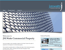 Tablet Screenshot of jmwatts.com